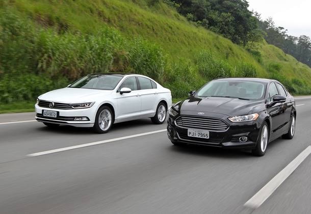 Volkswagen Passat X Ford Fusion