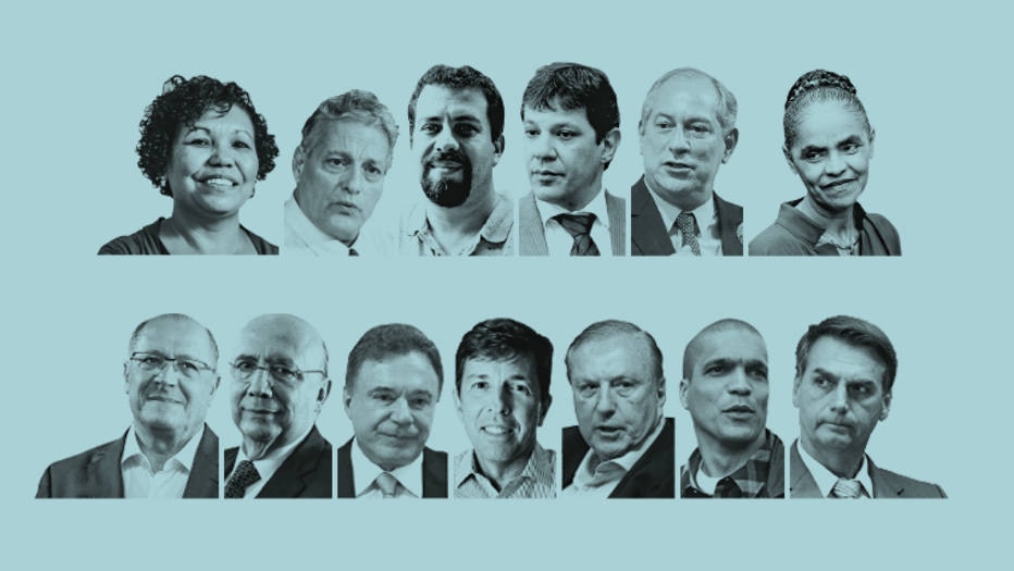 Candidatos à Presidência da República nas eleições 2018