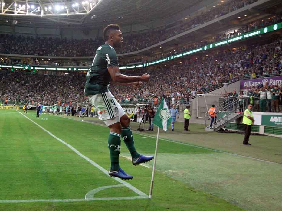 Borja abriu o placar na vitÃ³ria palmeirense sobre o Fluminense