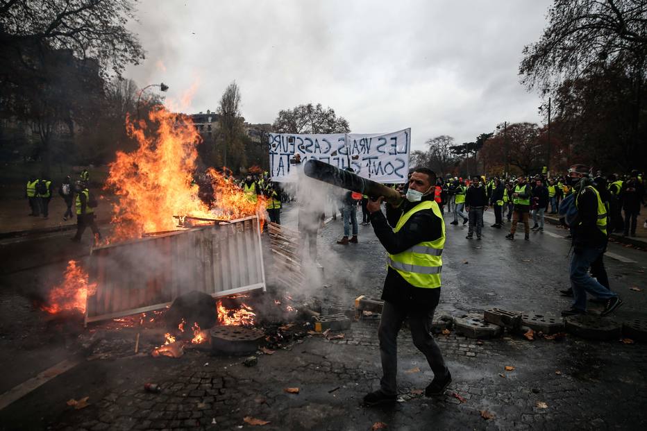 Protestos na França