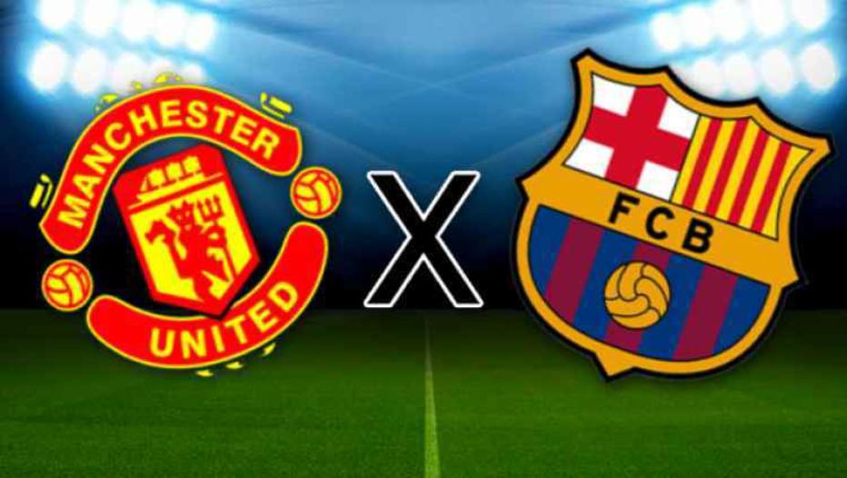 Manchester United x Barcelona onde assistir ao vivo a Liga dos