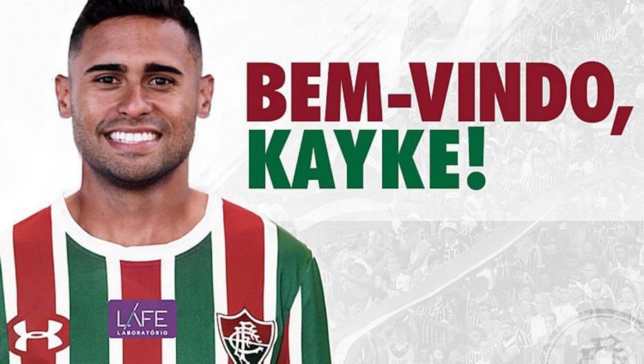 Fluminense confirma contratação do atacante Kayke, ex ...