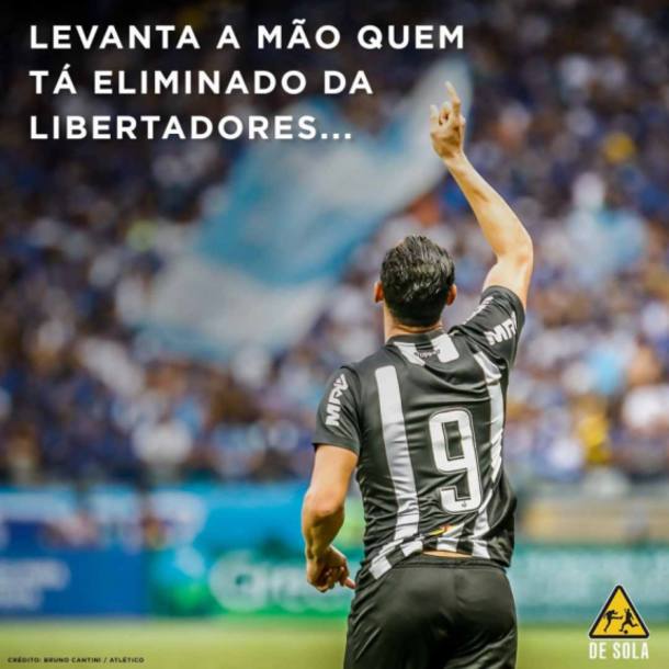 Os melhores memes da eliminação do Atlético-MG da Libertadores