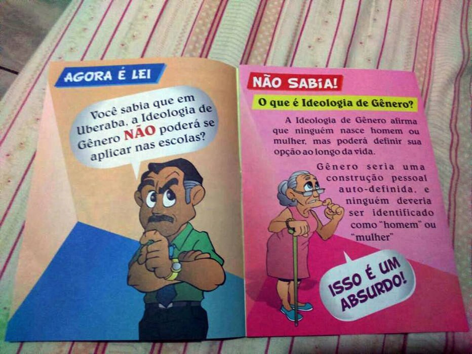 Uberaba, em Minas, faz cartilha contra ideologia de gênero - Brasil