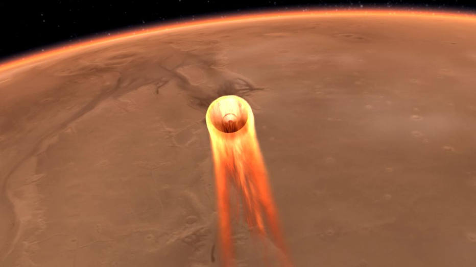 Nasa transmite ao vivo pouso de sonda que vai explorar Marte; assista