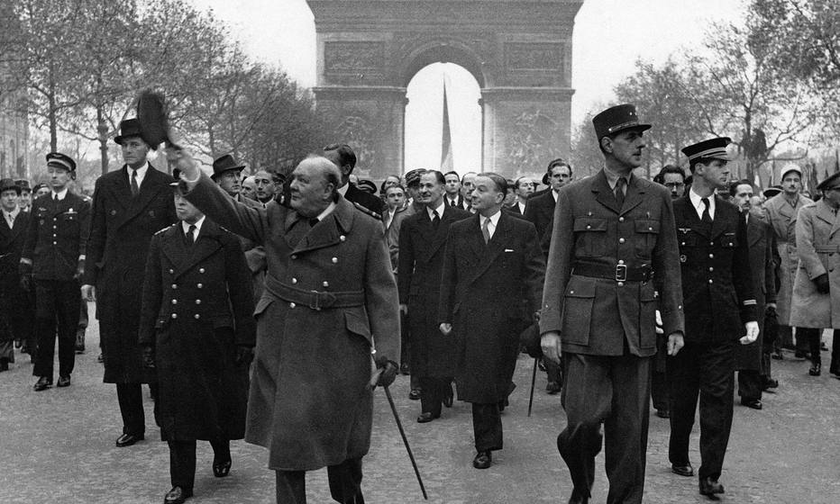 Churchill e De Gaulle