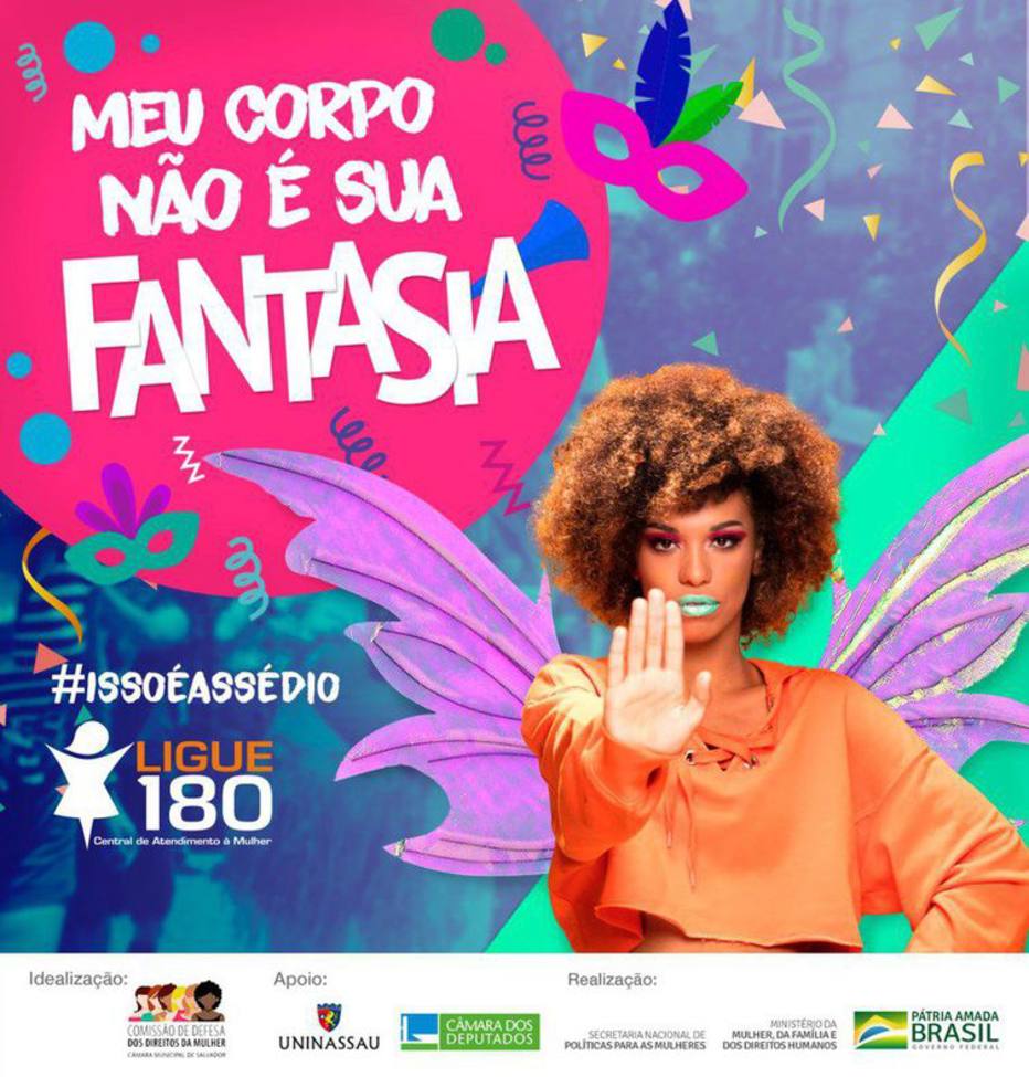Ministério Lança Campanha Para Coibir Violência Sexual Contra Mulheres No Carnaval Brasil 5214