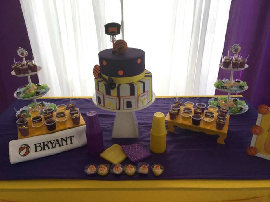 Decoração do Los Angeles Lakers