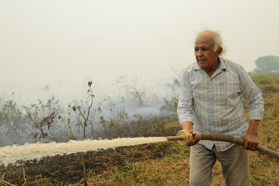 Jamil Costa, 71 anos, fazendeiro do Pantanal do Mato Grosso