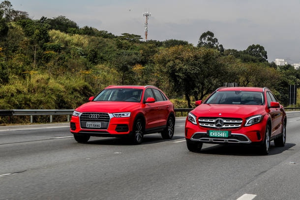 Mercedes Gla Renovado Desafia O Líder Audi Q3 Jornal Do