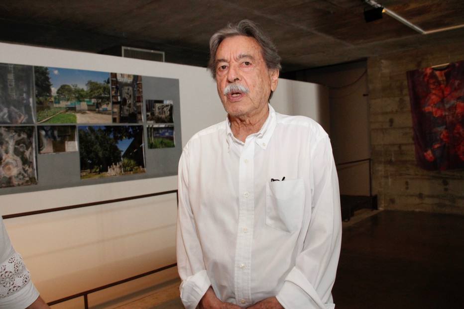 O arquiteto Paulo Mendes da Rocha em foto de 2018