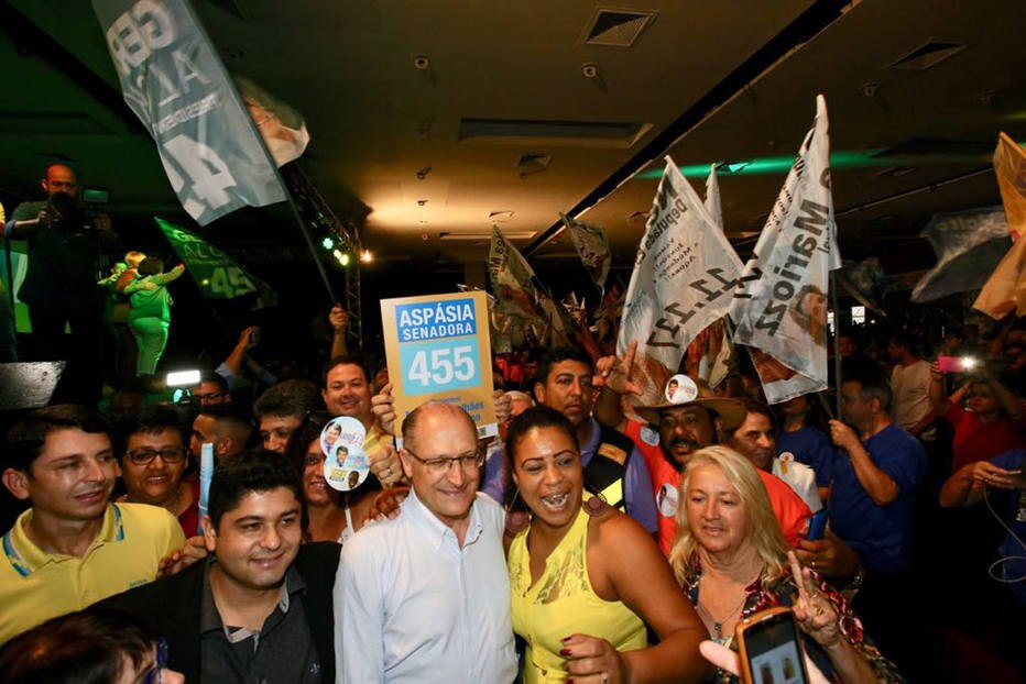 Geraldo Alckmin participa de evento de campanha no Rio