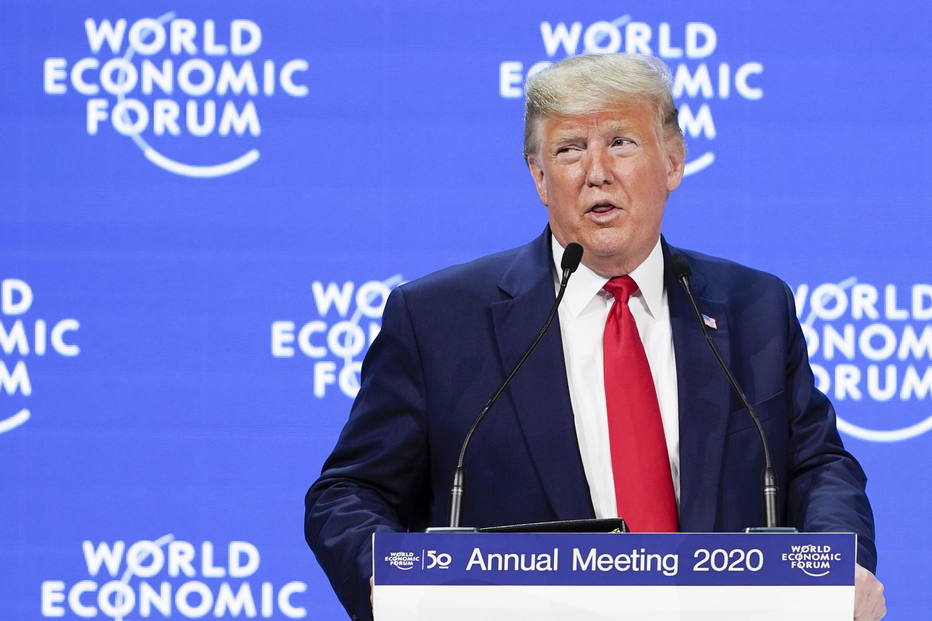 Trump em Davos em 2020