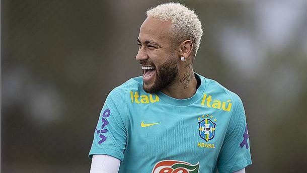 Neymar, astro da sele&ccedil;&atilde;o brasileira
