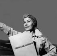 A atriz<a href='http://acervo.estadao.com.br/noticias/personalidades,cacilda-becker,904,0.htm' target='_blank'> Cacilda Becker</a>, 1958.
