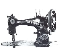 Máquina de custura americana que faz parte do acervo do Museu da Casa Brasileira.