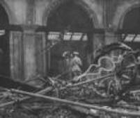 Estação da Luz foi parcialmente destruída por um incêndio no dia 6 de novembro de 1946
