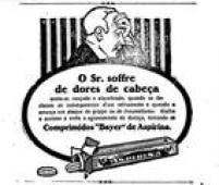 Anúncio da Aspirina publicado em <a href='http://https://acervo.estadao.com.br/pagina/#!/19140617-12962-nac-0011-999-11-not/busca/Aspirina' target='_blank'>17 de junho de 1914</a>
 
