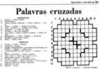 Palavra cruzada enviada por Jair Bolsonaro publicada em 18/5/1976.