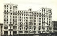 Imagem da fachada do Edifício Santa Helena na década de 1920
