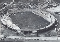 Estádio do Canindé em 11 de janeiro de 1972, quando apenas o 1º anel havia sido construído