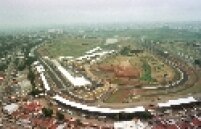 Vista aérea do Autódromo de Interlagos(cujo nome oficial é Autódromo José Carlos Pace), na zona sul de São Paulo em 2000