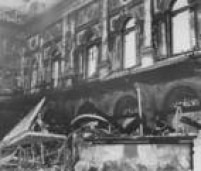 O fogo atingiu boa parte da estação, destruiu arquivos e documentos 