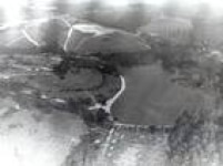 Vista aérea do Parque do Carmo em foto de 1985