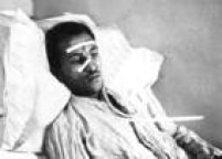 João Ferreira da Cunha, o paciente que recebeu um novo coração através do transplante realizado por Dr. Zerbini e sua equipe no Hospital das Clínicas, em São Paulo, 28/5/1968