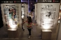 Exposição "Grandes Encontros Olímpicos", promovidos pelo jornal O Estado de S. Paulo e Rádio Estadão ESPN no Museu do Futebol.