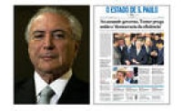 Com o impeachment de Dilma Rousseff, <a href='http://https://acervo.estadao.com.br/noticias/personalidades,michel-temer,13044,0.htm' target='_blank'>Michel Temer</a> assume a <a href='http://https://acervo.estadao.com.br/pagina/#!/20160513-44768-nac-1-pri-a1-not' target='_blank'>Presidência da República </a>e chega ao Planalto com a promessa de tocar uma agenda reformista e voltada para cortes dos gastos públicos. Com maioria no Congresso, consegue a aprovação da PEC do Teto, que limita o crescimento dos gastos públicos à variação da inflação, aprova a reforma Trabalhista e leva à pauta a da Previdência. No decorrer da Operação Lava- Jato, importantes ministros e políticos da base aliada são atingidos por escândalos. Em maio de 2017, a crise atinge em cheio o governo com a divulgação de áudio onde Temer é  implicado em caso de obstrução de justiça e  corrupção. Sua popularidade despencou. No mesmo, ano  o governo Temer registra um dos mais baixos níveis de aprovação. 