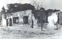 Casa do bandeirista no Itaim Bibi, ou ao que sobrou dela em 1988.