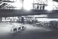 Vista da biblioteca do Centro Cultural São Paulo em março de 1983.