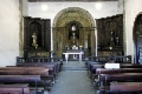 Altar da capela de São Miguel Arcanjo antes da restauração