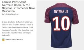 camisa psg fogo