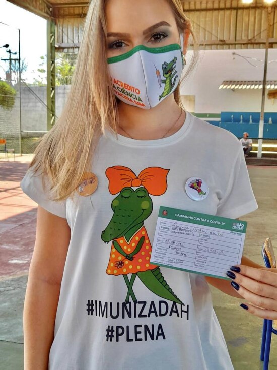 camisetas personalizadas vacina sim