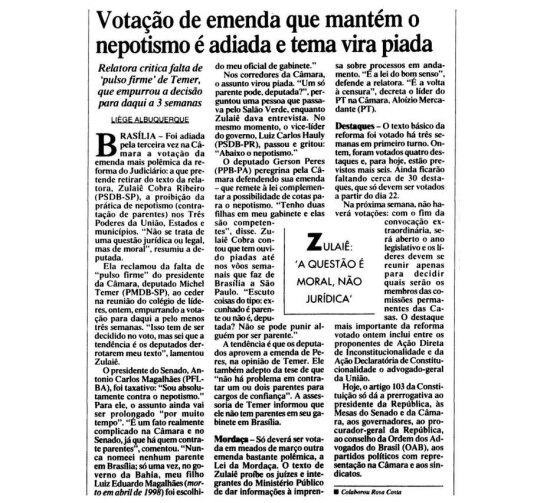 > Estadão- 9/2/2000