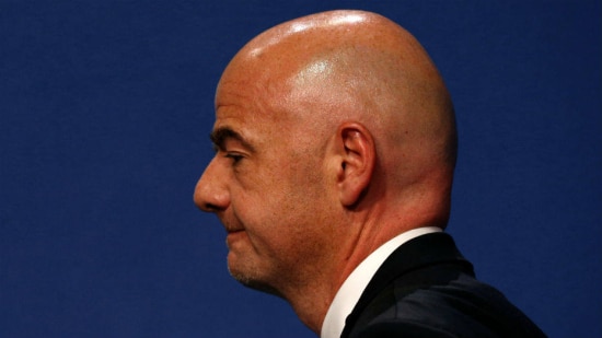 Henry Romero/Reuters Infantino volta a ficar na berlinda na Fifa