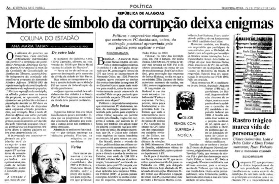 >> Estadão - 24/6/1996
