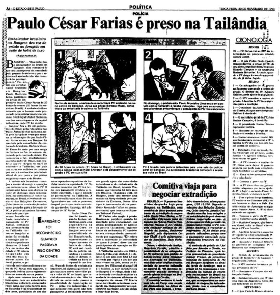 >> Estadão - 30/11/1993