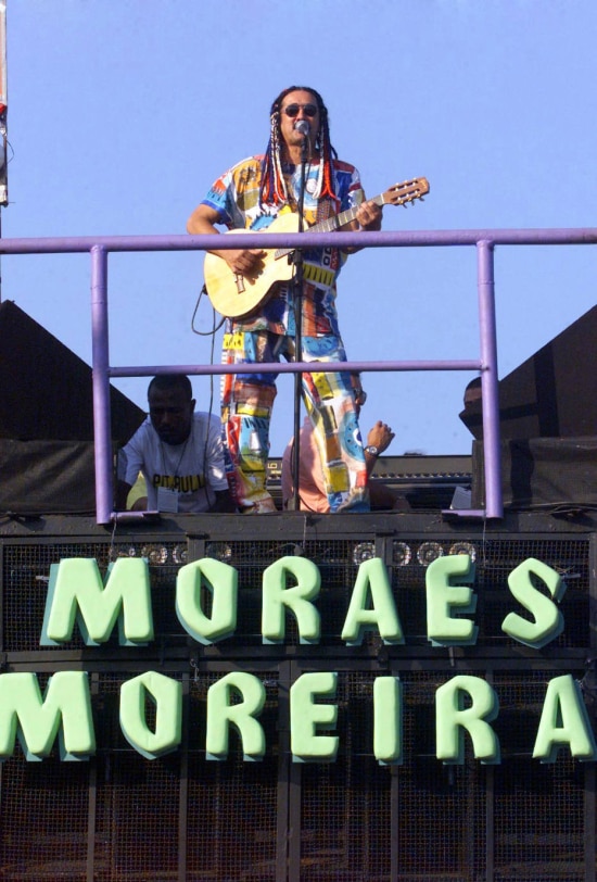 Moraes Moreira no Rock in Rio III em 18/1/2001