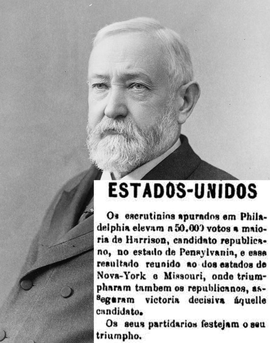 Eleição: 1888 / Partido: Republicano
