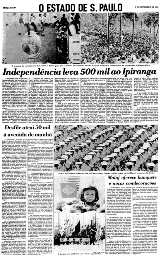 > Estadão - 08/9/1981  