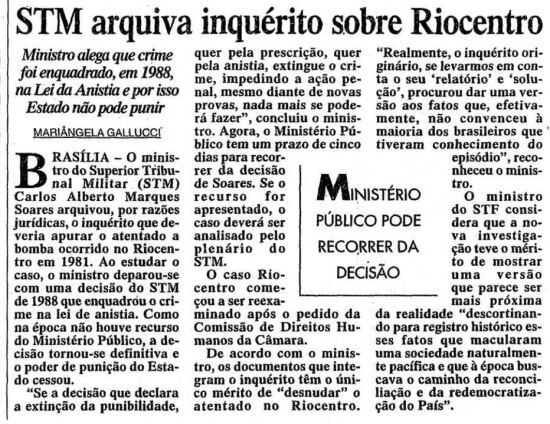 > Estadão - 05/5/2000