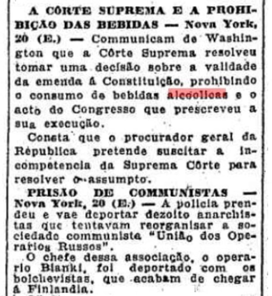 O Estado de S.Paulo - 21/01/1920
Clique aqui para ver a página