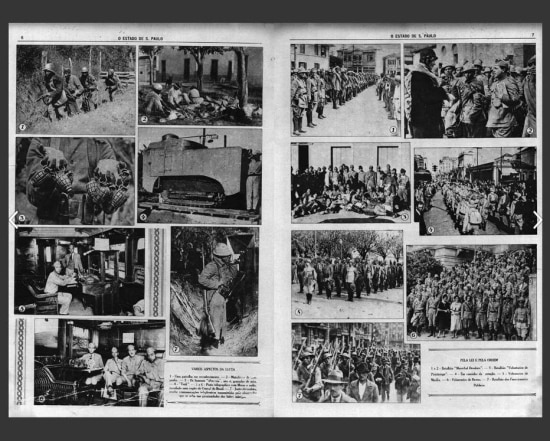 Revolução de 1932 no Suplemento Rotogravura do Estadão.
Clique aqui para ver a edição completa