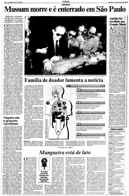 O Estado de S.Paulo - 30/7/1994