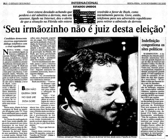 > Estadão - 10/11/2000