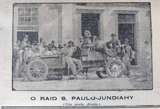 Primeira fotografia publicada no Estadão, em 2/5/1908. 