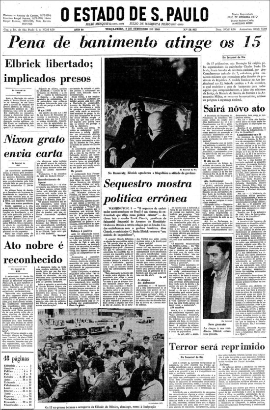 O Estado de S.Paulo - 09/9/1969